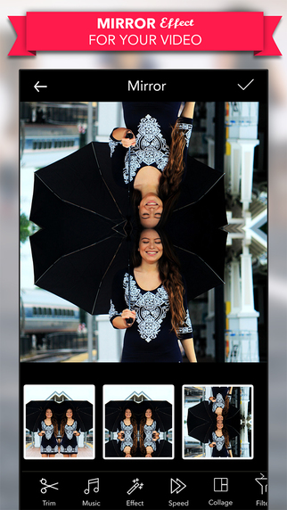 Video Edit.or - Video Mirror :AppStore new free - Φωτογραφία 3