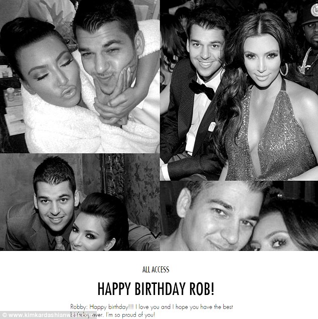 Ο Rob Kardashian έγινε 29 ετών! Δείτε πώς του ευχήθηκαν οι αδερφές του... [photos] - Φωτογραφία 2