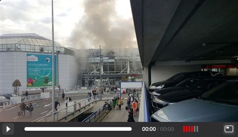 Αιματηρή διπλή επίθεση στο αεροδρόμιο των Βρυξελλών, έκρηξη και στο μετρό - Φωτογραφία 1