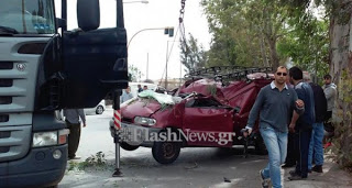 Τραγωδία στα Χανιά: Οδηγός σκοτώθηκε από πτώση δέντρου... [photo] - Φωτογραφία 1