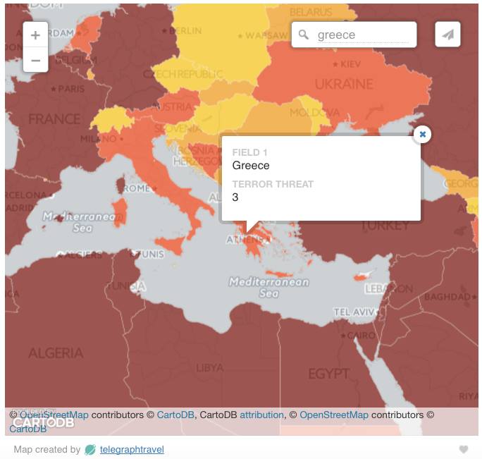 Ποιες χώρες κινδυνεύουν περισσότερο με τρομοκρατικό χτύπημα - Η εκτίμηση για την Ελλάδα - Φωτογραφία 2