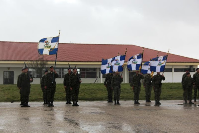 Υπο καταρρακτώδη βροχή η τελετή παράδοσης - παραλαβής Διοίκησης της 30ης Ταξιαρχίας στο Λαγό Διδυμοτείχου - Φωτογραφία 12