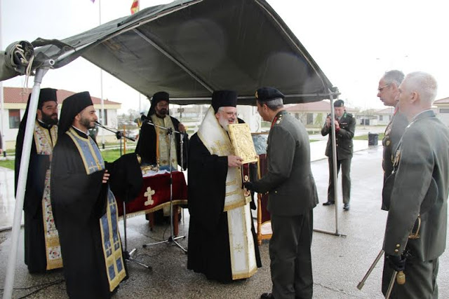 Υπο καταρρακτώδη βροχή η τελετή παράδοσης - παραλαβής Διοίκησης της 30ης Ταξιαρχίας στο Λαγό Διδυμοτείχου - Φωτογραφία 4