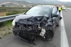 Λαμία: Έσκασε το λάστιχο και δείτε τι έγινε [photos]