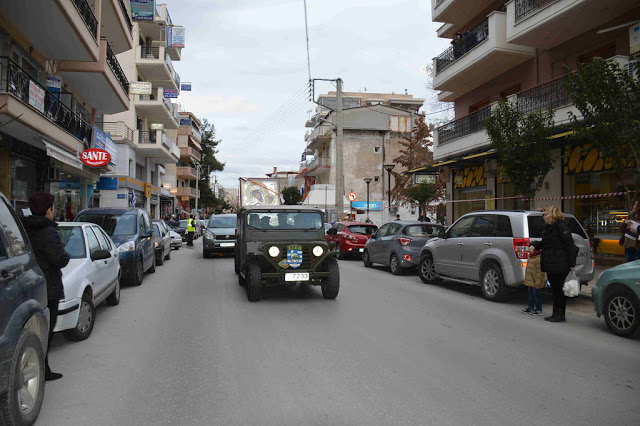 8146 - Υποδοχή αντιγράφου της Παναγίας Παραμυθίας από την Ιερά Μονή Βατοπαιδίου Αγίου Όρους, στον Εύοσμο - Φωτογραφία 3