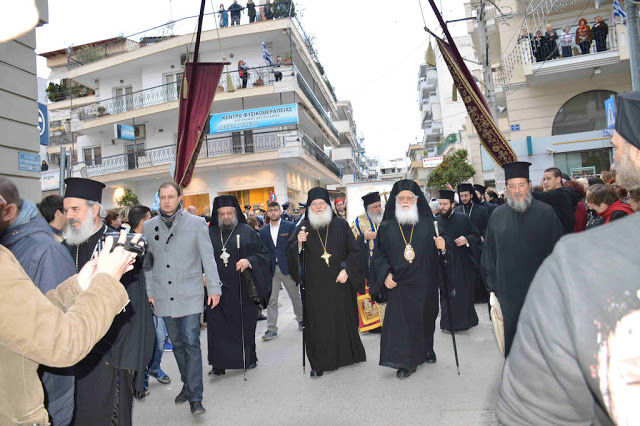 8146 - Υποδοχή αντιγράφου της Παναγίας Παραμυθίας από την Ιερά Μονή Βατοπαιδίου Αγίου Όρους, στον Εύοσμο - Φωτογραφία 8