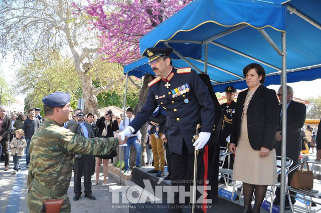 Φωτό από τη στρατιωτική παρέλαση στη Χίο - Φωτογραφία 17