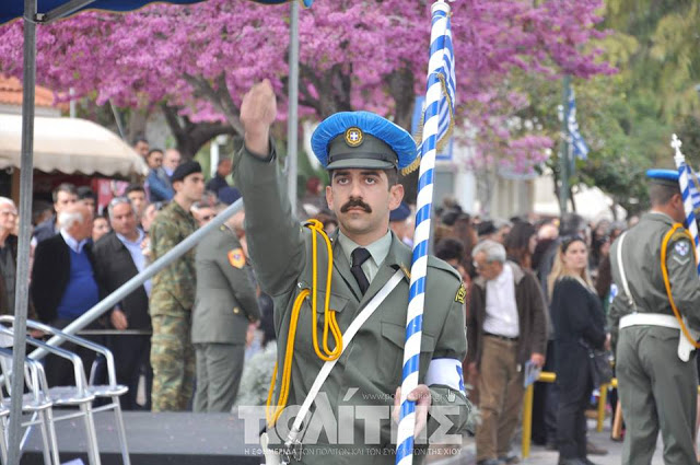 Φωτό από τη στρατιωτική παρέλαση στη Χίο - Φωτογραφία 25