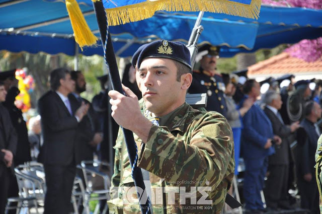 Φωτό από τη στρατιωτική παρέλαση στη Χίο - Φωτογραφία 5