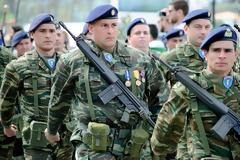 Φωτό από τη στρατιωτική παρέλαση στη Σάμο