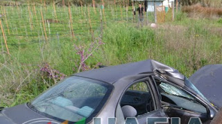 Κουζούλι: Σφοδρή σύγκρουση Ι.Χ. σε κολώνα – Άμεσα στο Ριο ο 25χρονος οδηγός [photos] - Φωτογραφία 1