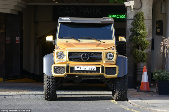 Χαμός με τα χρυσά αυτοκίνητα στο Λονδίνο... [photos] - Φωτογραφία 3