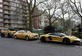 Δεν γλίτωσε τα πρόστιμα ο Σαουδάραβας με τα χρυσά αυτοκίνητα [photo] - Φωτογραφία 1