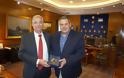 Συνάντηση ΥΕΘΑ Πάνου Καμμένου με τον Γενικό Γραμματέα του ΑΚΕΛ Άντρο Κυπριανού