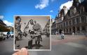Παλιές & νέες φωτογραφίες του Παρισιού σε μία εικόνα! - Φωτογραφία 4