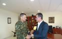 Τον Περιφερειάρχη Δυτ. Μακεδονίας επισκέφθηκε ο Διοικητής του Γ’ Σώματος Στρατού Αντιστράτηγος Α. Στεφανής