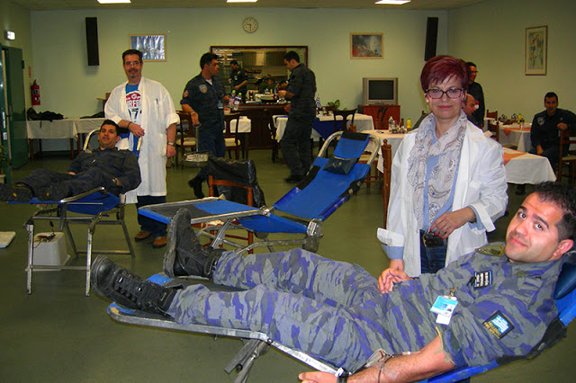 Εθελοντική Αιμοδοσία στο ΕΚΑΕ και στο 1o ΑΚΕ - Φωτογραφία 3