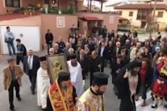 8200 - Υποδοχή του ιερού αντιγράφου της θαυματουργού εικόνος της Παναγίας Πορταϊτίσσης από τήν ιερά Μονή Ιβήρων Αγίου Όρους στην Προσοτσάνη