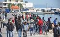 Κλειστό μέχρι τη Δευτέρα το λιμάνι της Χίου -Επαναπροωθούνται στη Τουρκία 250 πρόσφυγες [photos] - Φωτογραφία 7