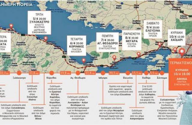 Πάτρα: Ξεκινά η μεγάλη πορεία στην Αθήνα ενάντια στην ανεργία [video] - Φωτογραφία 2