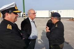 Επίσκεψη ΑΝΥΕΘΑ Δημήτρη Βίτσα στο υπό κατασκευή κέντρο φιλοξενίας στο Σκαραμαγκά