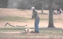 Απίθανο βίντεο: Δείτε τι έκανε αυτός ο σκύλος για να μην φύγει από το πάρκο... [video]