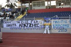 «Ράγισε» το στάδιο Μυτιλήνης στην ειδική τελετή για τον Παναγιώτη Τσακίρη στον αγώνα Καλλονή - ΑΕΚ [photo+video]