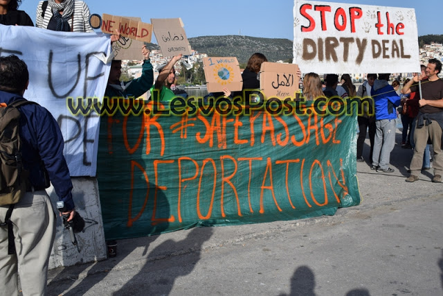 Πλήθος ξένων τηλεοπτικών δικτύων, εθελοντές, αλληλέγγυοι και εργαζόμενοι σε ΜΚΟ στην Λέσβο για τις επαναπροωθησεις [photos+video] - Φωτογραφία 3