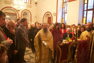 8218 - Κυριακή της Σταυροπροσκυνήσεως στο Σιμωνοπετρίτικο Μετόχιο του Αγίου  Χαραλάμπους Θεσσαλονίκης - Φωτογραφία 2