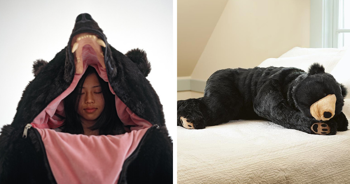 Υπνόσακος σε μορφή αρκούδας διασφαλίζει ότι κανείς δεν θα τολμήσει να διακόψει τον ύπνο σας - Φωτογραφία 2