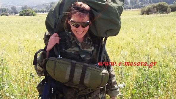 Και γυναίκα αλεξιπτωτίστρια στο Τυμπάκι της Κρήτης! - Φωτογραφία 1