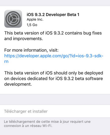 Κυκλοφόρησε το ios 9.3.2 για τους προγραμματιστές - Φωτογραφία 2