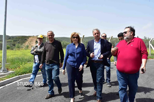 Επίσκεψη της Φώφης Γεννηματά στις εγκαταστάσεις Φυσικού Αερίου στην Αργολίδα [photos] - Φωτογραφία 4