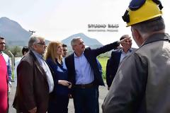 Επίσκεψη της Φώφης Γεννηματά στις εγκαταστάσεις Φυσικού Αερίου στην Αργολίδα [photos]