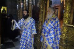 8245 - Εορτασμός του Ευαγγελισμού της Θεοτόκου στην Ιερά Μονή Δοχειαρίου Αγίου Όρους