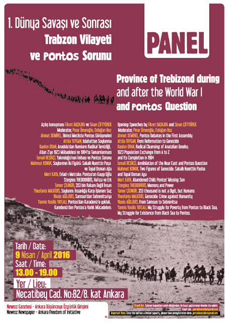 Tο συνέδριο για τον Πόντο και τη Γενοκτονία στην Άγκυρα! - Φωτογραφία 2