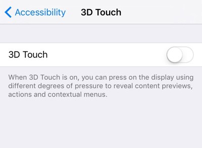 Πώς να απενεργοποιήσετε την λειτουργία 3D touch - Φωτογραφία 2