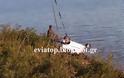 Νεκρός 60χρονος άντρας από την Κάνηθο, έπεσε με το αυτοκίνητό του στη θάλασσα [photos]