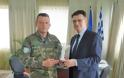 Επίσκεψη του Διοικητή της 1ης Στρατιά στο Δήμαρχο Αλεξανδρούπολης και στον Αντιπεριφερειάρχη Έβρου - Φωτογραφία 2