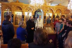 Υποδοχή της Ιεράς Εικόνας της Παναγίας της Οδηγήτριας στο 251ΓΝΑ