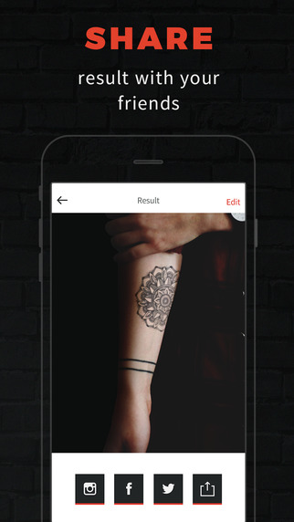 InkHunter: Δοκιμάστε οποιοδήποτε Tattoo στο σώμα σας - Φωτογραφία 5