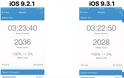 IOS 9.2.1 εναντίον IOS 9.3.1 - Φωτογραφία 2