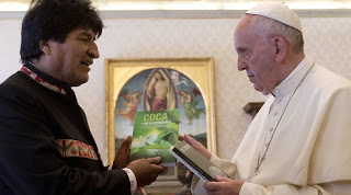 Ο πρόεδρος της Βολιβίας πρότεινε στον Πάπα να κάνει χρήση… κόκας - Φωτογραφία 1