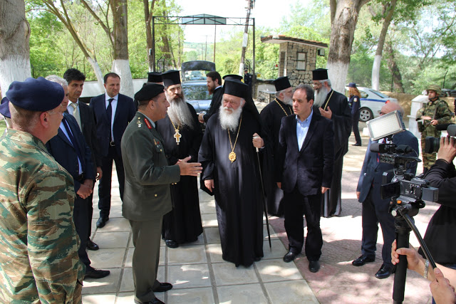 Σε φυλάκια του Έβρου ο Αρχιεπίσκοπος Ιερώνυμος - Φωτογραφία 2