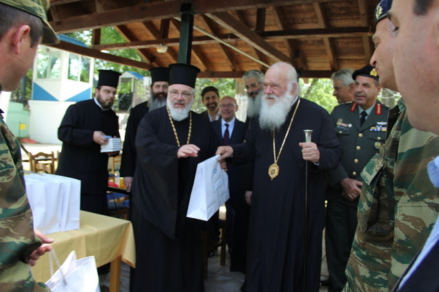 Σε φυλάκια του Έβρου ο Αρχιεπίσκοπος Ιερώνυμος - Φωτογραφία 3