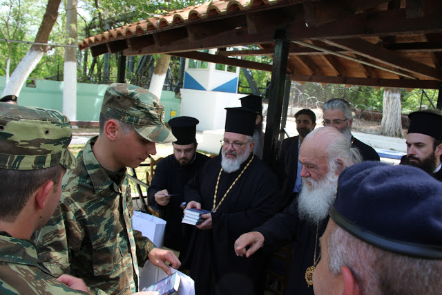 Σε φυλάκια του Έβρου ο Αρχιεπίσκοπος Ιερώνυμος - Φωτογραφία 5