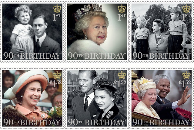 Τα συλλεκτικά γραμματόσημα για τα γενέθλια της Βασίλισσας. Μέχρι και ο μικρός George είναι μέσα! [photos] - Φωτογραφία 3