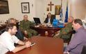 Τον Δήμαρχο Φλώρινας επισκέφθηκε ο νέος Διοικητής της 9ης Ταξιαρχίας Πεζικού