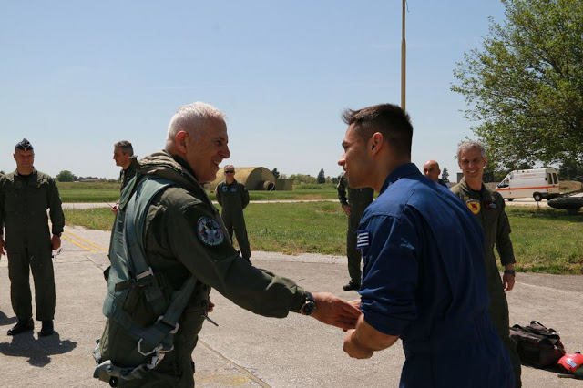 Φωτό από την πτήση του Α/ΓΕΕΘΑ με F-16 - Φωτογραφία 31