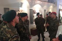 Άνδρες της 1ης ΜΑΛ και του 547 Α/Μ ΤΠ στο Στρατιωτικό Μουσείο Χρωμοναστηρίου